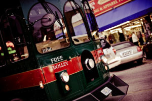 The Historic Downtown Branson Discover Trolley, Circa 2009